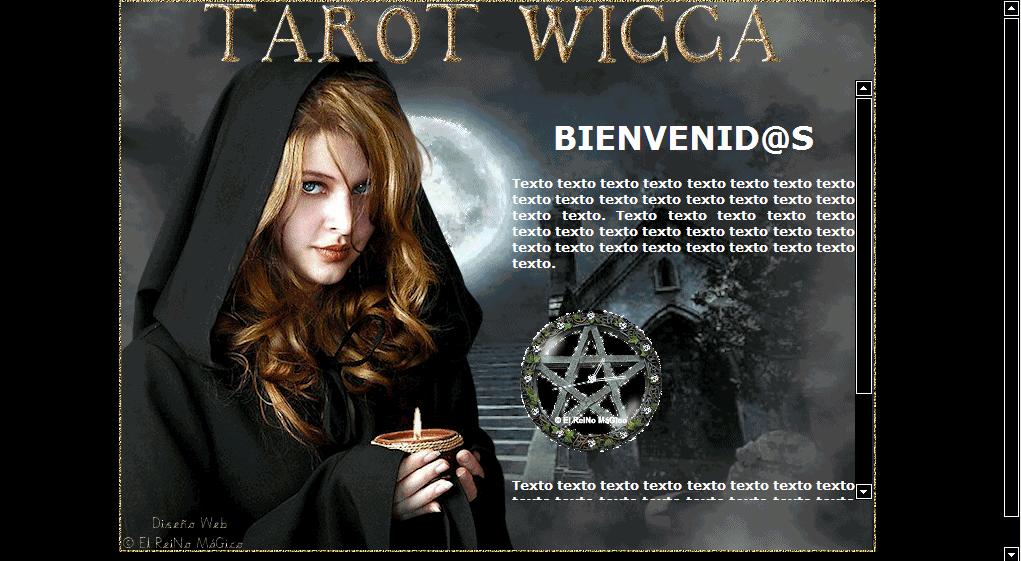 Tarot Wicca 50€ pedidos@elreinomagico.net